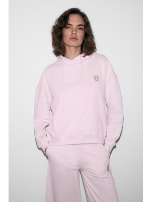 Grimelange Elıtsa Kadın Pembe Sweatshirt