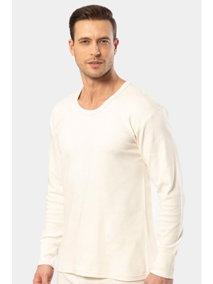 Cacharel Türen Erkek Interlok Uzun Kollu Fanila