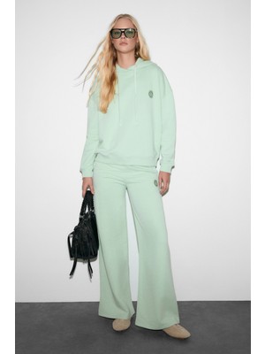 Grimelange Aneta Kadın Mint Yeşil Eşofman Altı