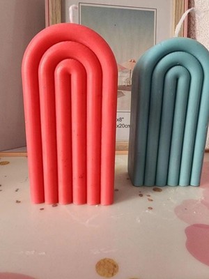 PremiumPort El Yapımı Doğal Soya Waxlı Dekoratif Kokulu Mumlar, Şık ve Huzur Verici Ortamlar Için