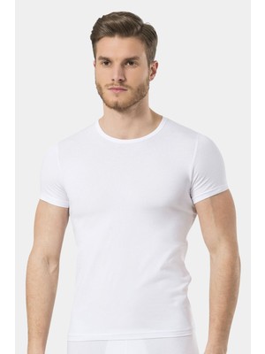 Cacharel Türen Erkek Likrali T-Shirt