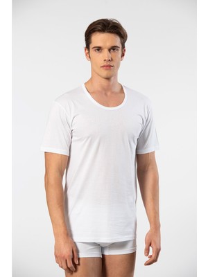 Cacharel Türen Erkek Modal Bisiklet Yaka Fanila