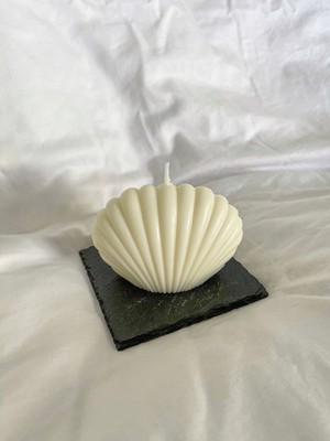 PremiumPort Aromatik Istiridye Mum, Şık ve Zarif Dekoratif Aksesuar