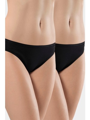 Türen Kadin Biyeli Pamuklu Bikini Külot 2'li Paket