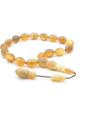 Murty99 Sistemli Beyzi Kesim Ceylan Boynuzu Efe Maskot Tesbih 007