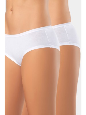 Türen Kadin Likrali 2'li Pamuklu Hipster Külot