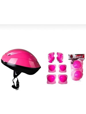 Top Rock Store Kask Dizlik Dirseklik Koruyucu Set