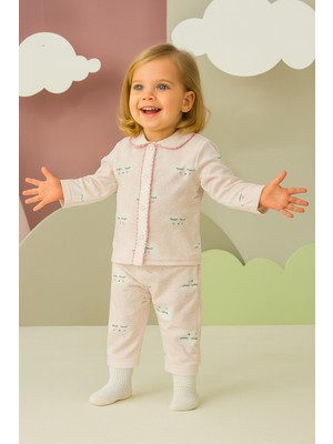 Buufuu Bebek Takım Pamuklu Uzun Kollu 0-3 Yaş