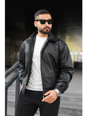 Baselco Oversize Erkek Deri Ceket