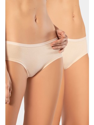 Türen Kadin Likrali 2'li Pamuklu Hipster Külot