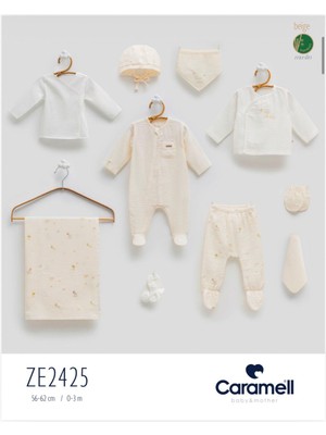 Caramell Jungle Friends Müslin Tulumlu 10 Lu Hastane Cıkısı