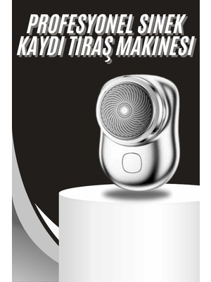 Mestore Kablosuz Tıraş Makinesi Günlük Hızlı Taşınabilir Şarjlı Yuvarlak Paslanmaz Çelik