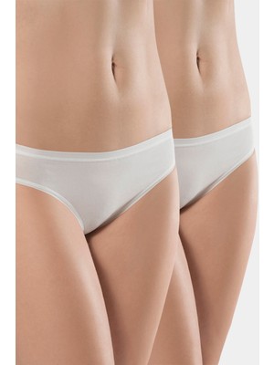 Türen Kadin Likrali 2'li Pamuklu Bikini Külot