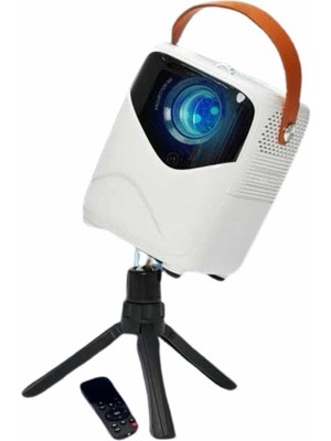 Mestore Hd Ayaklı Portatif Projeksiyon Cihazı Android Işlemcili Sinema Projektörü