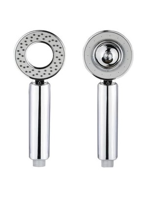 Eco Lounge Çift Taraflı Yüksek Basınçlı Su Akıtan Şampuan Hazneli Tasarruflu Duş Başlığı