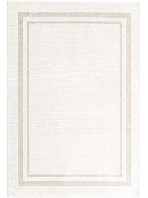 Hoom Rugs Akik 8602 Krem Modern Makine Halısı