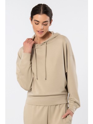 Türen Kadin Kapüsonlu Sweatshirt