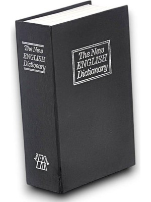 Mestore Kitap Görünümlü Kasa