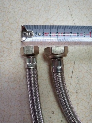 Diril Yapı Market 100 cm Kalın Çelik Örgülü Bağlantı Hortumu 3/4r*1/2r (25 Ad)