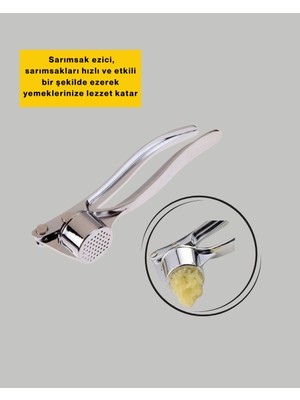 Mestore Sarımsak Presi Kolay Temizlik ve Yüksek Basınçlı Ezme
