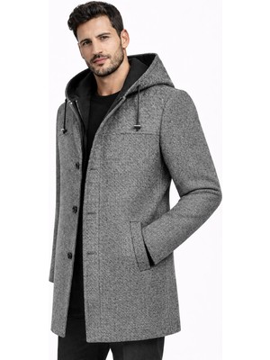 Classics Men Claassics Men Erkek Regular Fit Kaşe Kaban Ceket - 7530