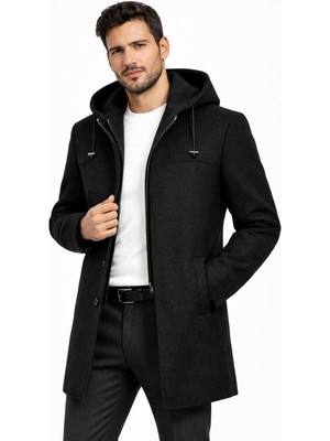 Classics Men Claassics Men Erkek Regular Fit Kaşe Kaban Ceket - 7530