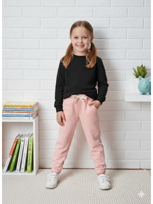 ruhaay Çocuk Beli Lastikli Cepli Unisex Eşofman Altı