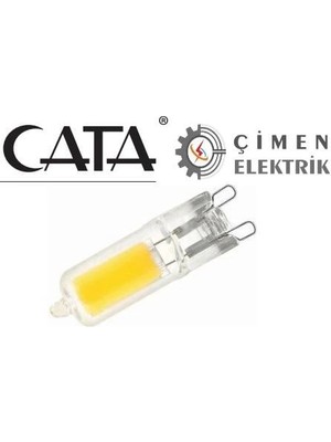 Eco Lounge Cata Ct 4221 5W LED Kapsül Ampul 6400K Beyaz Işık G9 Duy