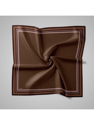 Piramit Naturel Eşarp | Kırçıllı