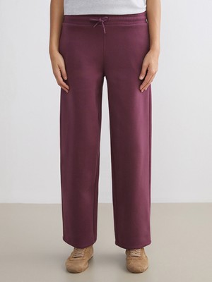 Lcw Mürdüm Beli Lastikli Kadın Kalın Eşofman Altı