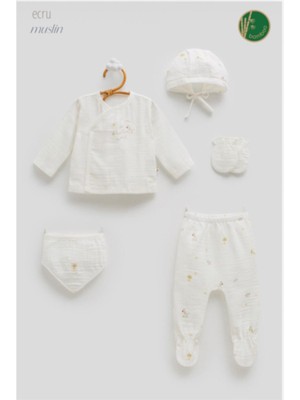 Caramell Jungle Friends Müslin 5li Set