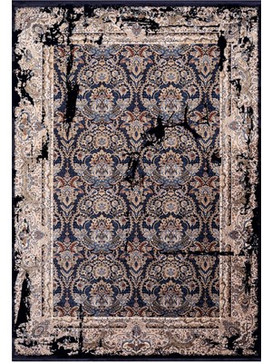 Nostalgia Salon Halısı A3013E Lacivert