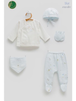 Caramell Jungle Friends Müslin 5li Set