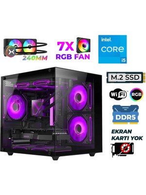 Xaser Raze X180 Intel I5 14600K 32GB Ddr5 Ram 1tb M.2 Nvme SSD Sıvı Soğutmalı Hazır Tavsiye Sistem