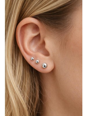 New Obsessions Sıralı Boy Top Küpe 6 Lı Set