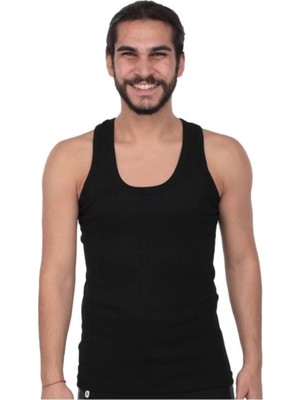 Tutku Yeni Estevia Sims  Erkek Ribana Atlet 102 6'lı Paket Kod/renk: Siyah Company-Çok Renkli-S