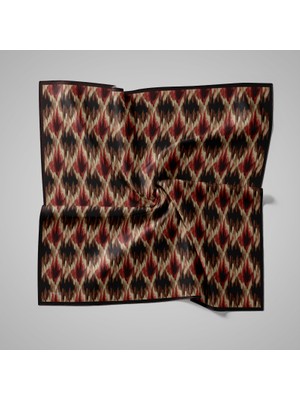 Piramit Naturel Eşarp | Kristal Baklava