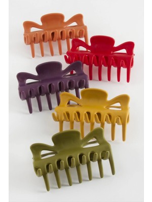Eco Lounge Tırpan Renkli Mandal Toka 8 cm