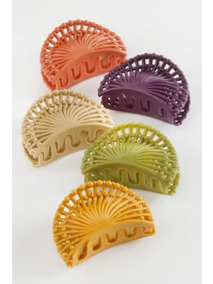 Eco Lounge Yelpaze Renkli Mandal Toka 6 cm