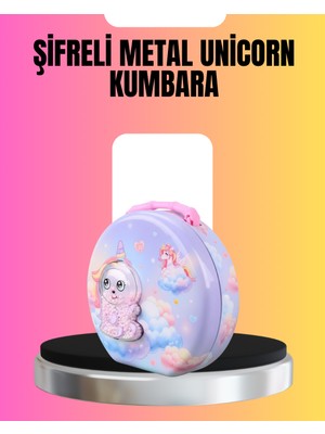 Makay Şifreli Mini Çocuk Kasası Metal Gövde Güvenli Saklama