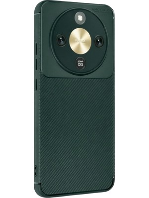 Nezih Case Huawei Honor Magic 8 Lite Uyumlu Kamera Korumalı Karbon Tasarım Kılıf