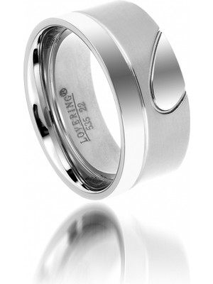 Lovering LVR535E Erkek Çelik Yüzük