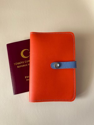 Youc Suni Deri Vegan Pasaport Kılıfı, Ruhsat Kılıfı, Pasaport Koruyucu