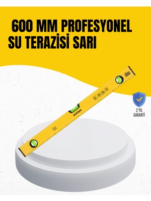 Verto Inşaat ve Ev Kullanımı Için 600 mm Su Terazisi