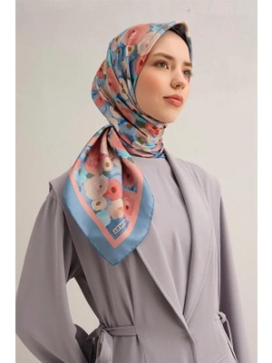 Armine 2025  Ilkbahar - Yaz - Dj Saf Sura Ipek Eşarp 93300D01 (S) -02