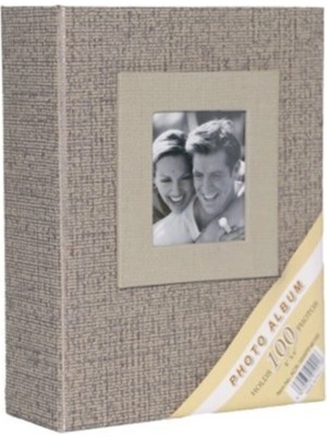 Angelphoto  Aledo 10X15CM 100’LÜK Koton "vizon" Desenli Fotoğraf Albümü