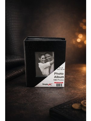 Angelphoto  10X15 Fotoğraf Albümü 100 Fotoğraflık – 50 Sayfa Ince Kapaklı Anı Albümü