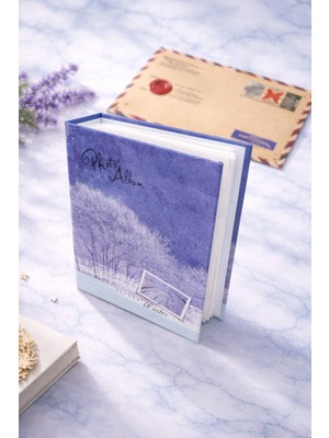 Angelphoto  Mevsimler Fotoğraf Albümü – 10X15 Cm, 200 Fotoğraflık, Kalın Kapaklı Kış & Sonbahar Temalı