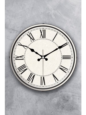 PremiumPort Şık 36 cm Cam Bombe Sessiz Mekanizma Duvar Saati, Modern Dekorasyon Için