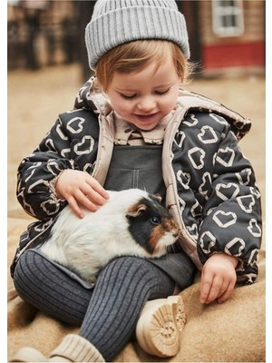 Mayoral Kız Çocuk Çift Taraflı Mont Bej